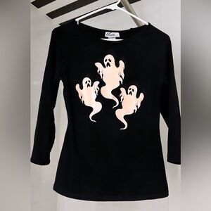 ⚠️ READ DESC ⚠️ Vixen Micheline Pitt Wild Ways Vintage Top Glow in Dark Ghosts